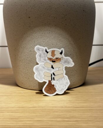 Appa Sticker – Fluffy Sky Bison! 🌥️💨