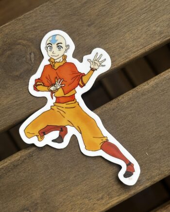 Aang Sticker – Master the Elements! 🌬️🔥